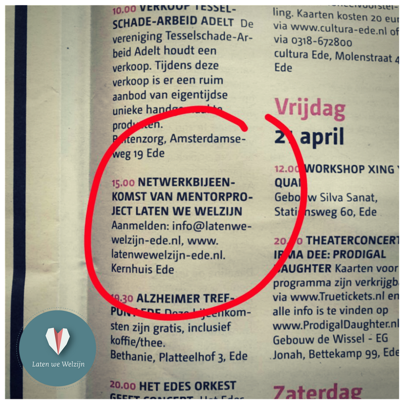 WeLaten's tweet photo. Vanmiddag onze netwerkbijeenkomst! Samen met ARTA Academy,@StichtingBreder en @dienjestad. 15:00 in het @HetKernhuis, Welkom! https://t.co/Y4pAILQAxj