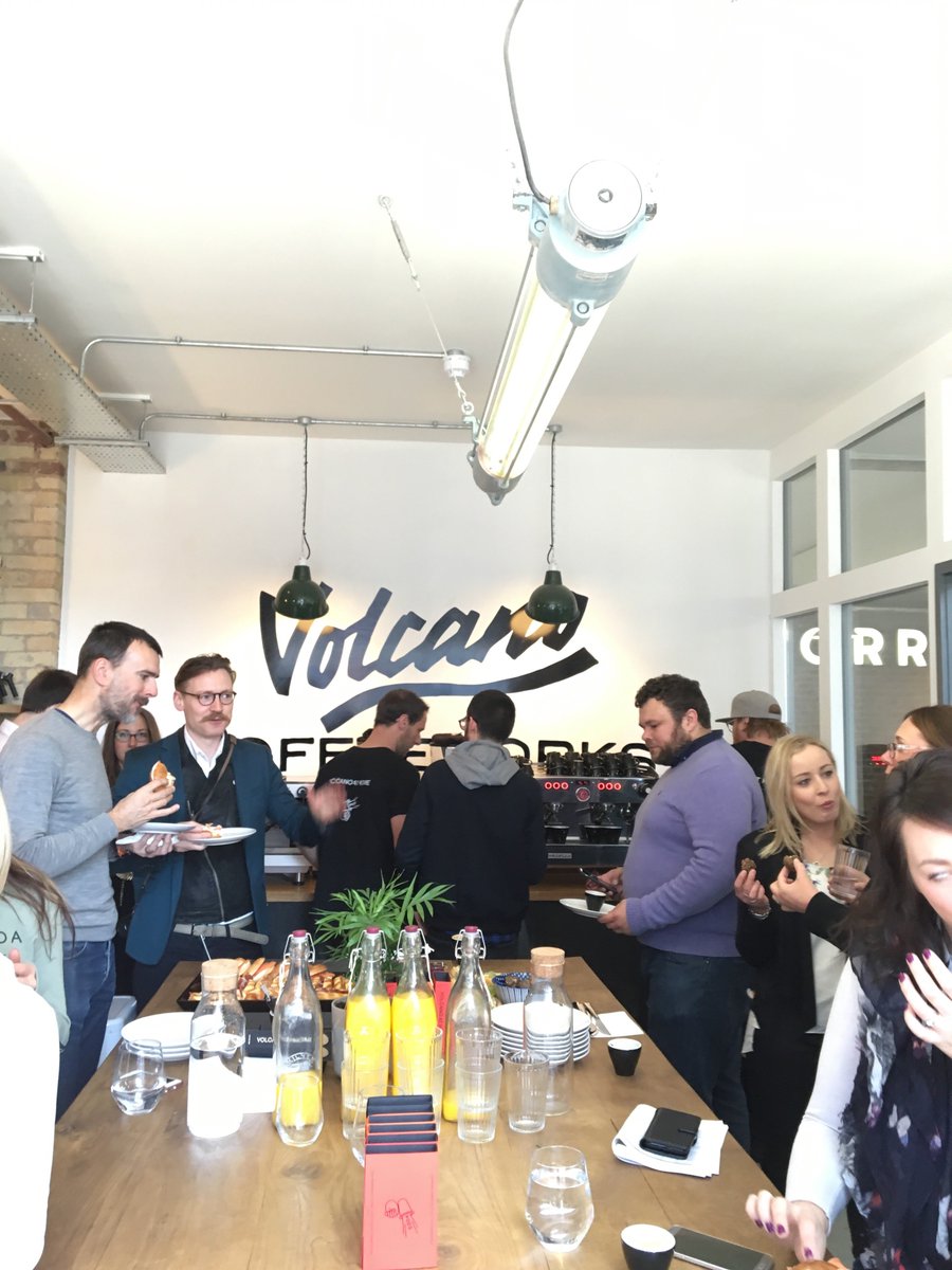 The perfect way to kick start the morning <a href="/BrixtonBlog/">Brixton Blog</a> <a href="/VickyHadleyx/">Vicky Hadley</a> #VCWpodlaunch