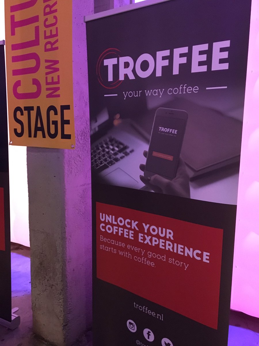 TROFFEEnl's tweet photo. We're up and running at @festivaluprise. Unlock your coffee experience - stop by for a cup of #YourWayCoffee ☕️ https://t.co/01DZNX8dnJ