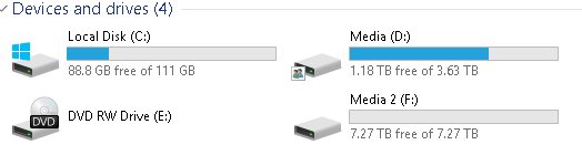 PCBuilderProbs's tweet image. And does just ripping the enclosure open, taking the HDD out, then sticking it in your PC (or in my case Probox) work? Oh yeah it does!