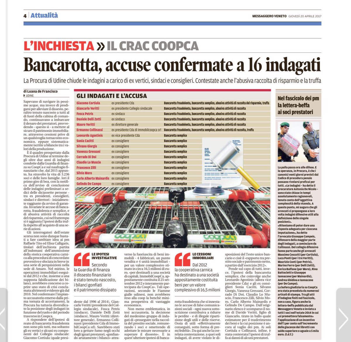 Stefano_Sedrani's tweet photo. Nel frattempo i vertici di #legacoopFvg (sempre gli stessi da anni) dov'erano? #coopca https://t.co/T2wFuhS5rr