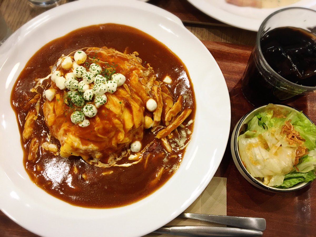 kcmbpmo's tweet photo. ランチパスポート巡り🍴
今日はオムライス〜(๑´ڡ`๑)✨
お天気 スッキリしないなぁ💭
#omucoco https://t.co/OsYIxCLDQu