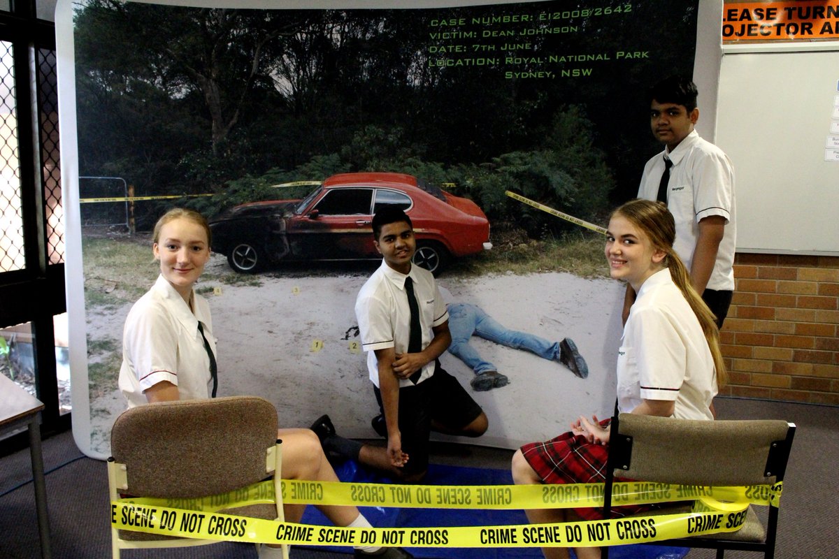 MacGregorSHS's tweet photo. Year 11 science students participated in a forensic science workshop with #EducationInteractive today. Great hands-on learning experience! https://t.co/emZK1BvPHg