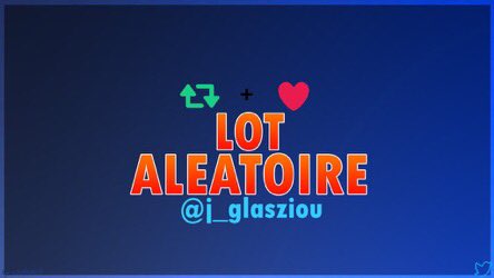masterzoulette's tweet image. ⚠️CONCOURS⚠️

🎁GAGNE TON LOT ALÉATOIRE🎁

🔃RT &amp;amp; FOLLOW 
@j_glasziou 
@roziertim77 
@ConcoursWar @NathanGrimber🔃

🍀T.A.S 20rt🍀

🎲BONNE CHANCE🎲