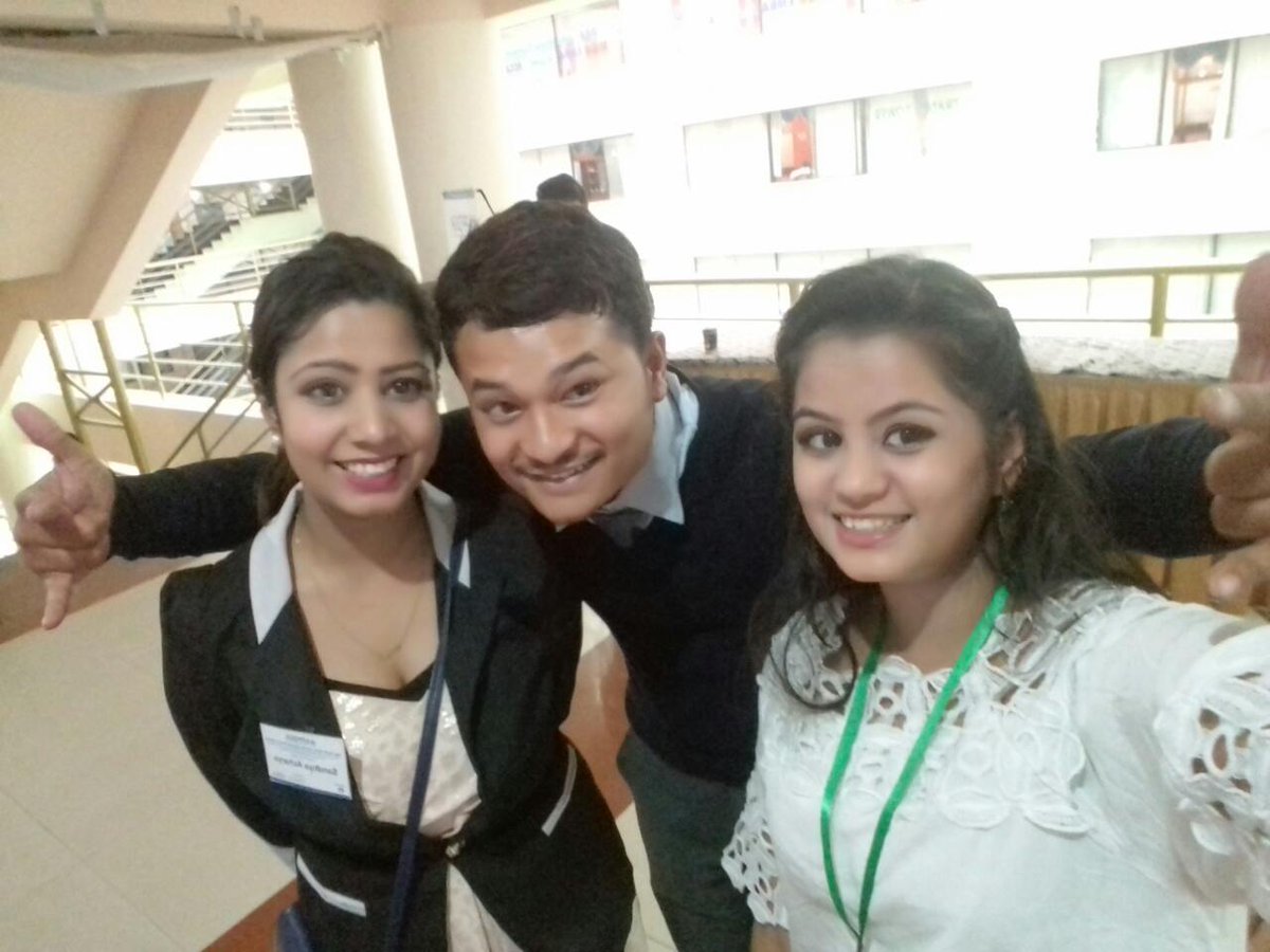 NepalGPF's tweet photo. My team from early this morning. They are busy making the event interactive/ fun filled. Happening the 1st session #youth4service #GPFnepal https://t.co/6BuFY0W1Mk