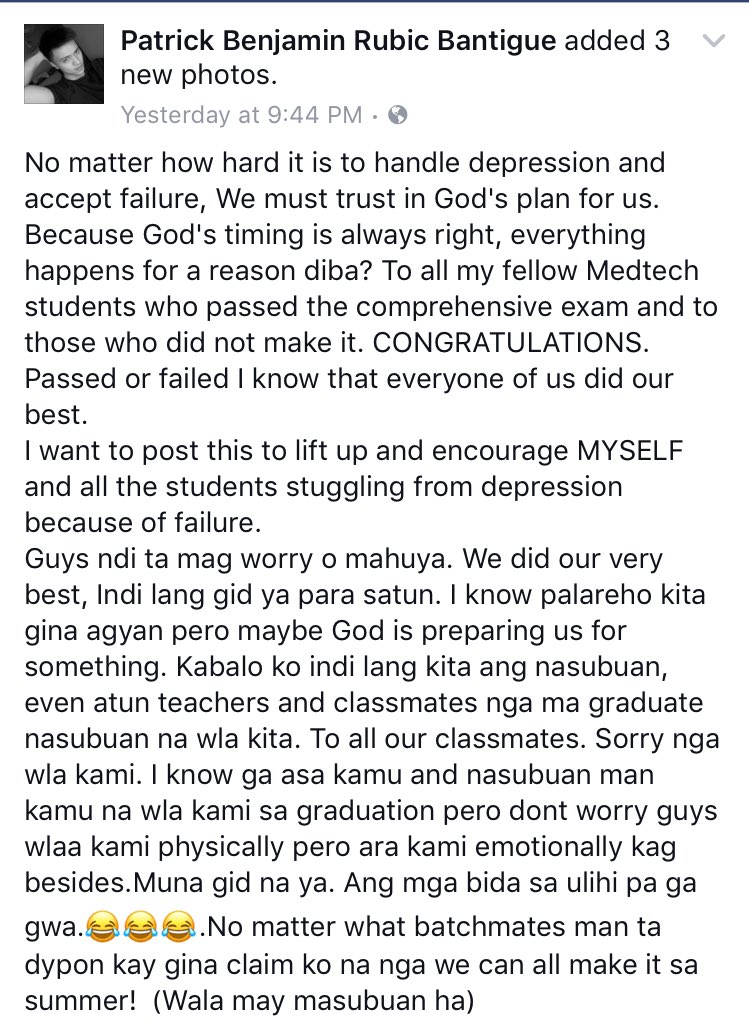 MedtechMustKnow's tweet image. Must read. Congrats, pass or fail students! You did great! #labanmedtech