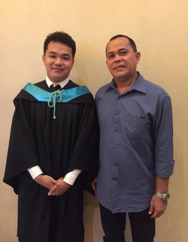 FormaranLot's tweet image. Kuya Patrick Allen congratulations ㊗️proud to shout your my pamangkin ❤️❤️❤️#happinessoverflow