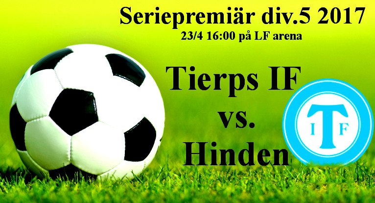 TierpsIFherr's tweet photo. På söndag drar serien igång för A-laget. Vi ses väl på LF då? https://t.co/nAXKIRtlOa
