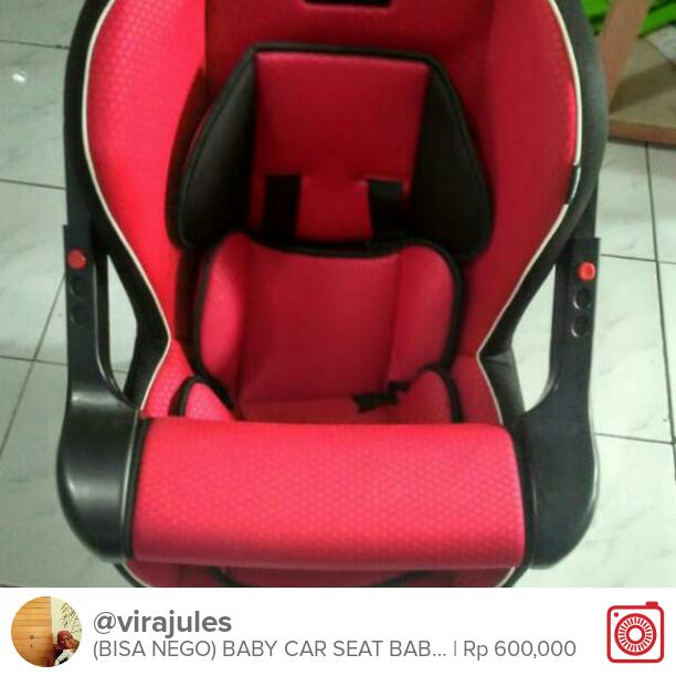 virajules's tweet photo. Selling (BISA NEGO) BABY CAR SEAT BABYDOES T... Rp 600,000 https://t.co/sctWq8YqCC #carousell @carousell_id https://t.co/uEJtNlCCBK