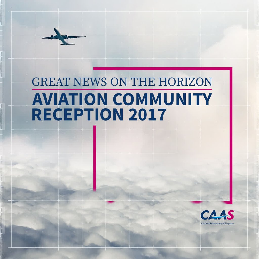 SingaporeCAAS's tweet photo. Stay tuned to our page for some exciting news we will be unveiling later today at the Aviation Community Reception 2017. #CAASNews #BetterJo https://t.co/OCFlfIQOSv