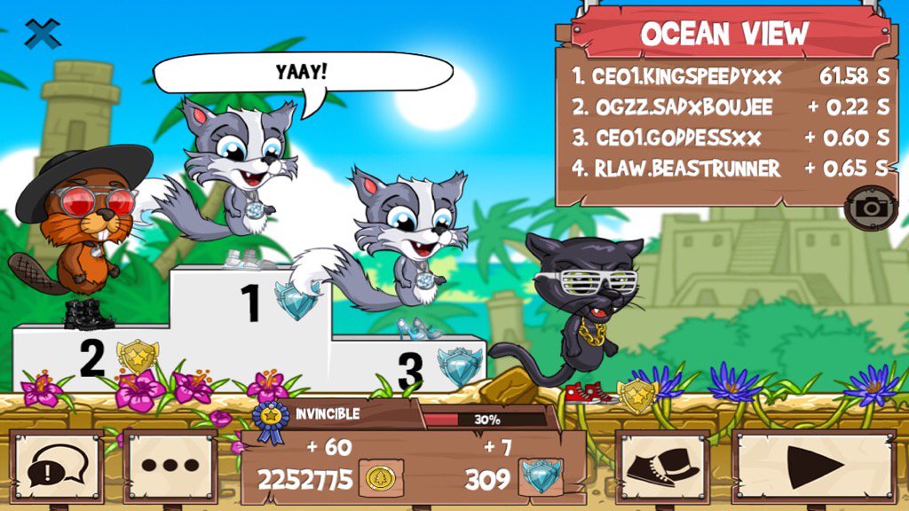 AdrianFx23's tweet photo. Get on my level, son! #funrun2 #sadxboujee #Goddessxx #beastrunner https://t.co/nParIuGMG3