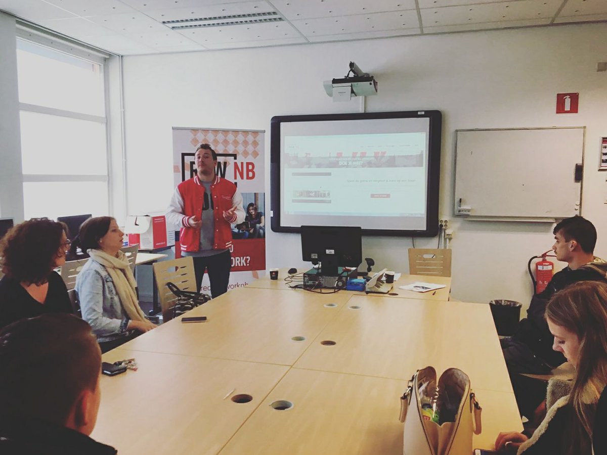 Gisteren ook de 1ste sessie gehad met een groep leerlingen op het <a href="/KellebeekColleg/">Kellebeek College</a> in BoZ! #jongeren #arbeidsmarkt #R4WNB #arbeidsfit