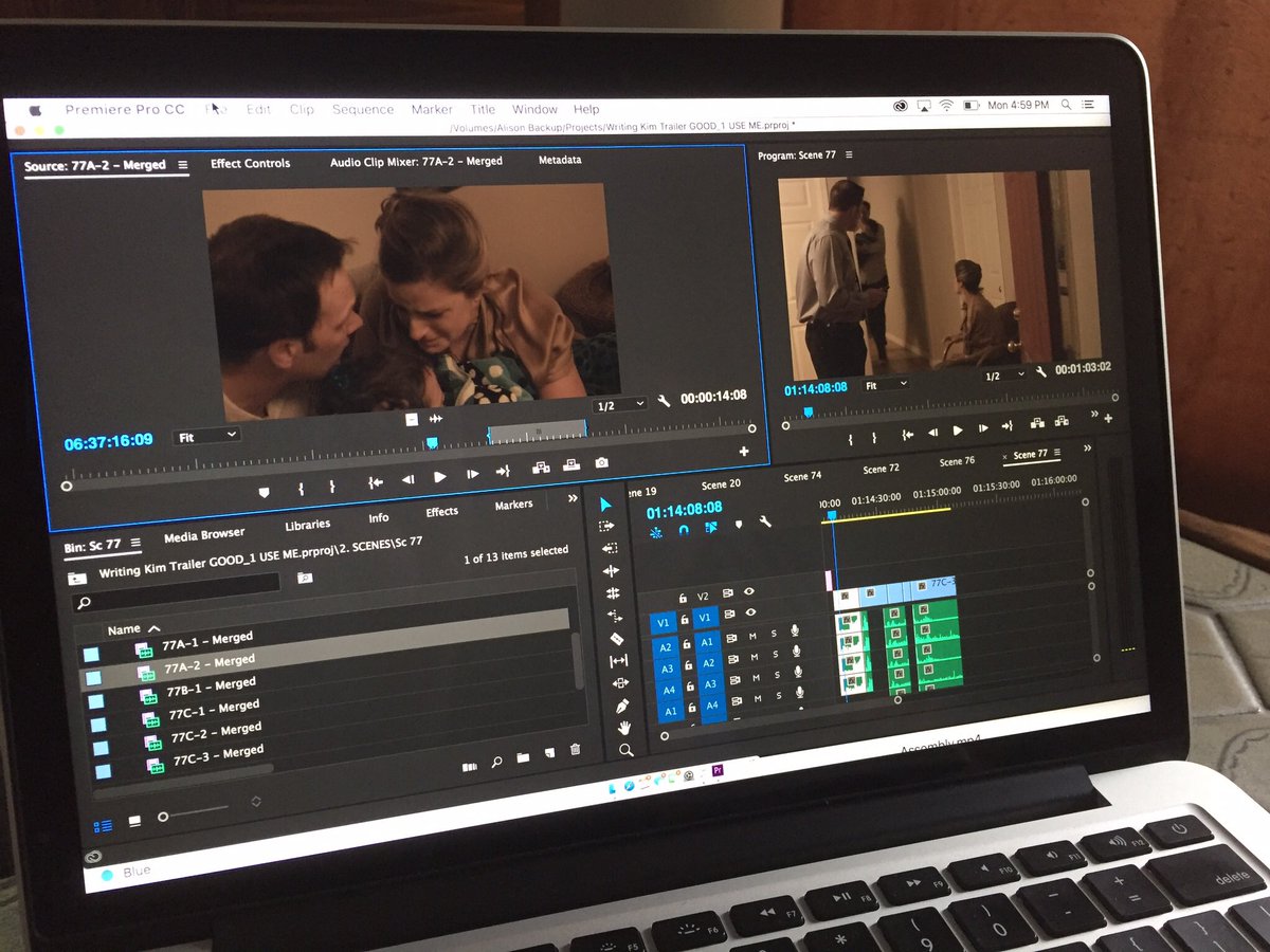 8MonkeysProd's tweet photo. #CanFilmDay thinking about #WritingKim #postproduction https://t.co/NqDdUFLqL7