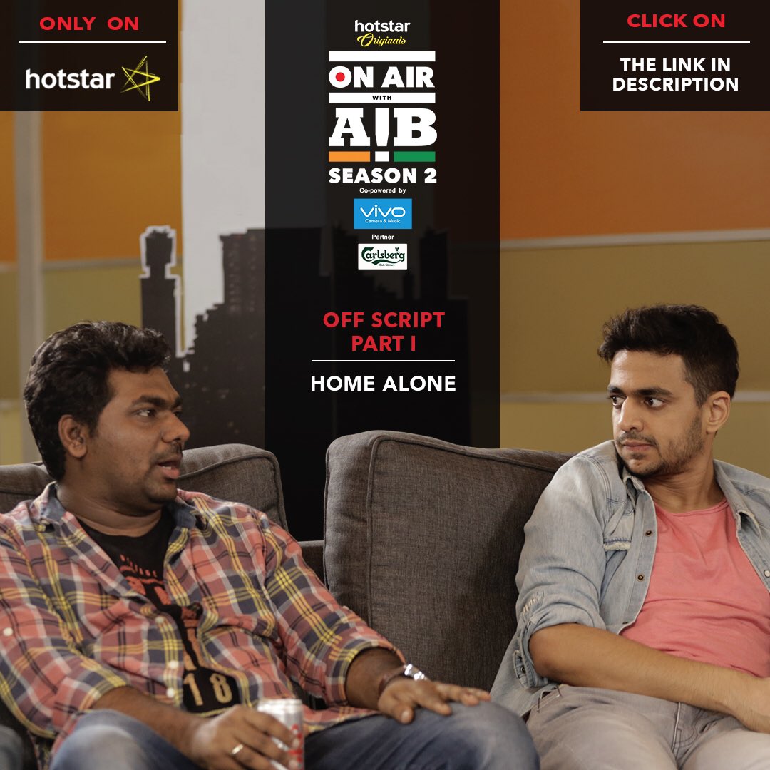 AllIndiaBakchod's tweet photo. In this week's Off Script, we talk to @Zakirism about what it's like to move out of our parents' houses.
Part 1:
https://t.co/7NA4YTOUvC https://t.co/LZIK2fjsBp