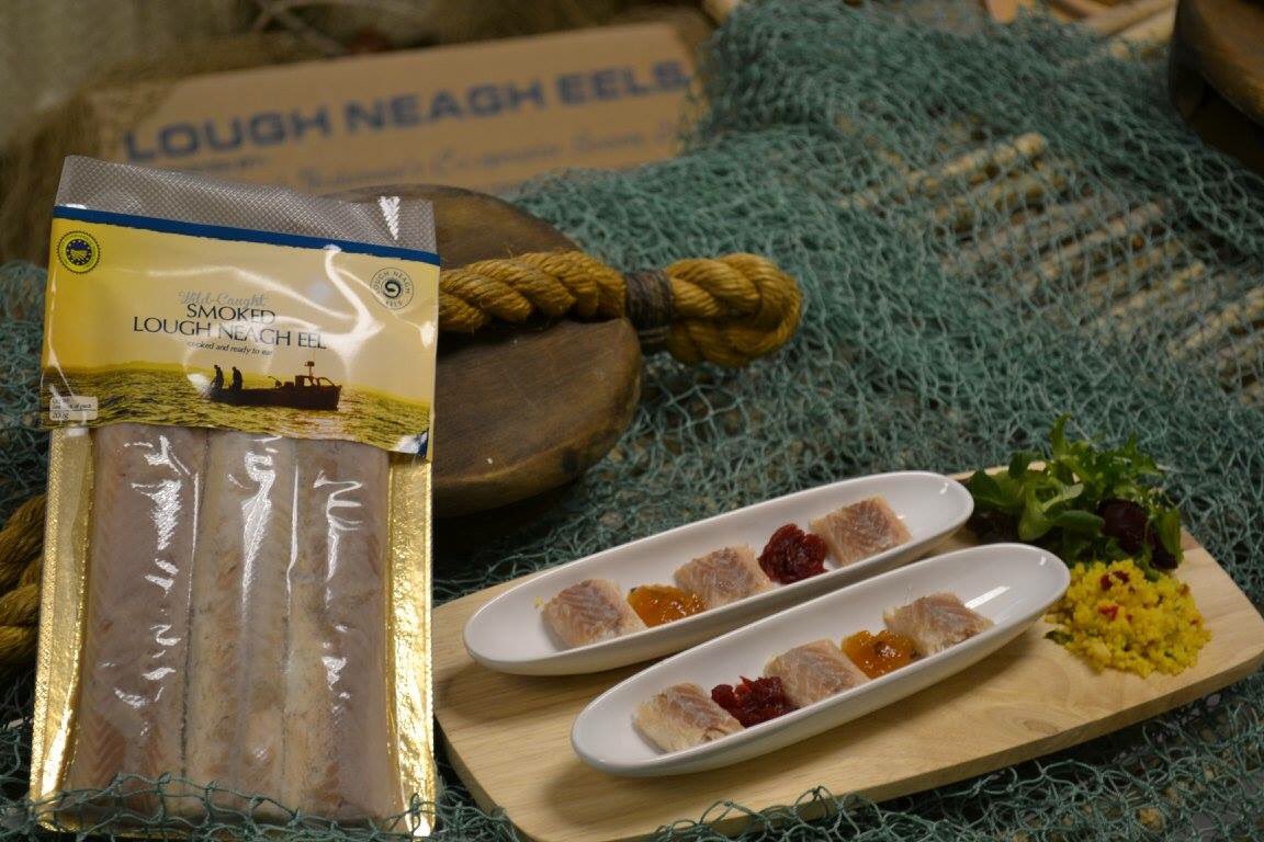 LoughNeaghEels's tweet photo. https://t.co/oNmqxtS7s5 click your way through to the original @Food_NI @BELFASTCITY_AIR FB page and vote for #PGI Smoked Lough Neagh Eel! https://t.co/5MhrNp1hu1