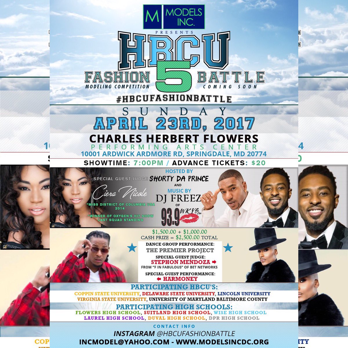 theblondboy's tweet photo. Come see #DSU ##1Entity slay the #HBCUFashionBattle @M0delsInc https://t.co/tHOPOr6mbS