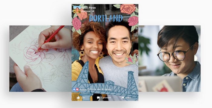 LauPirot's tweet image. Avec #CameraEffect, #Facebook se lance aussi dans la réalité augmentée presse-citron.net/camera-effect-… v/@pressecitron