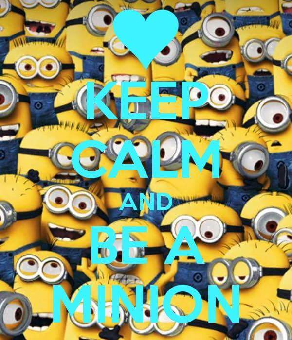 dmajae18's tweet photo. #WordsToLiveBy @Minions @DespicableMe @despicableme #beaminion #keepcalmandbeaminion #iloveminions https://t.co/ZVNf1AghMv