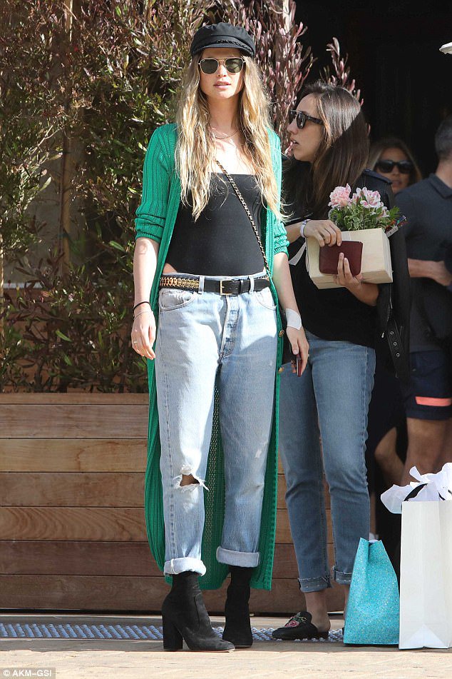 FansBehati's tweet photo. Behati Prinsloo at Rosie's 30th birthday party at Soho House in Malibu - @BeePrinsloo https://t.co/zYf4zcziaS
