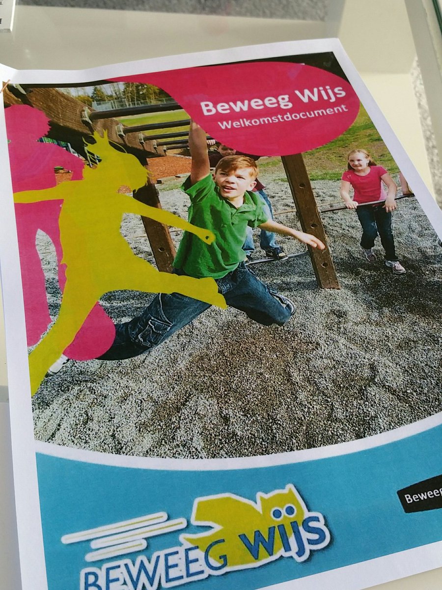 Welkomstdocument doorlezen. Na de meivakantie aan de slag als Speelbegeleider bij @BeweegWijs