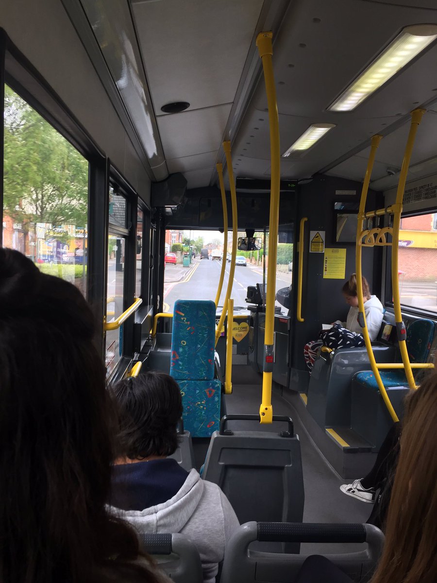 GeorgiaTurner's tweet photo. Bus to work in honour of @queenceri   #drinkinglater #publictransport #bushome https://t.co/JYR1LHDq64