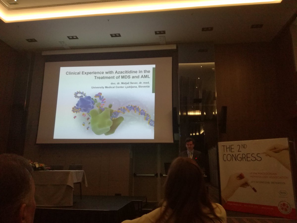 At the haematology congress listening the session on treatment fir MDS and AML #knowaml #fightAML #MDS