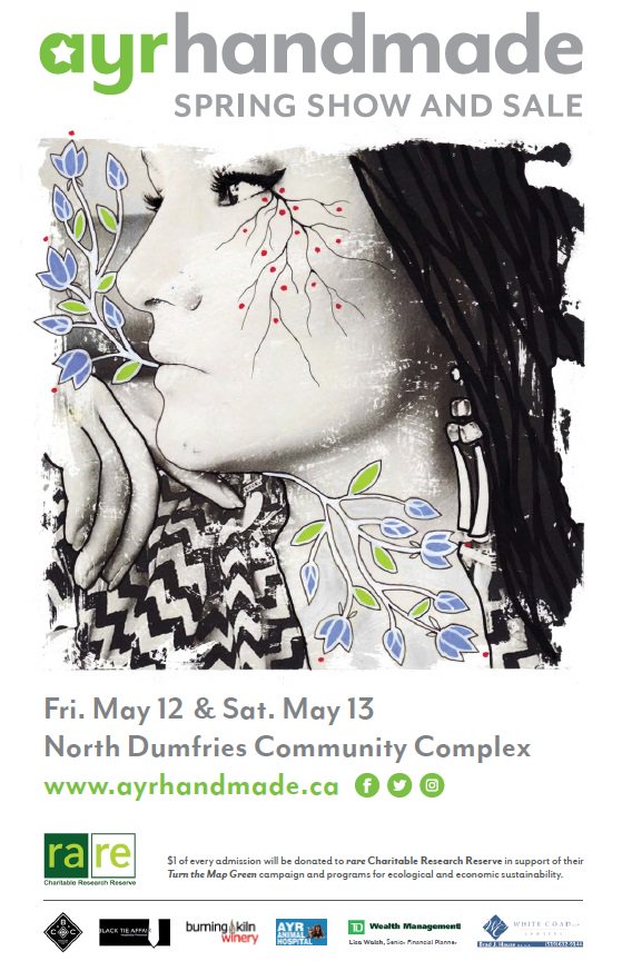 northdumfries's tweet photo. The @ayrhandmade show is coming to the NDCC next month.  Support local artisans and @raresites https://t.co/atuMTlEqqe