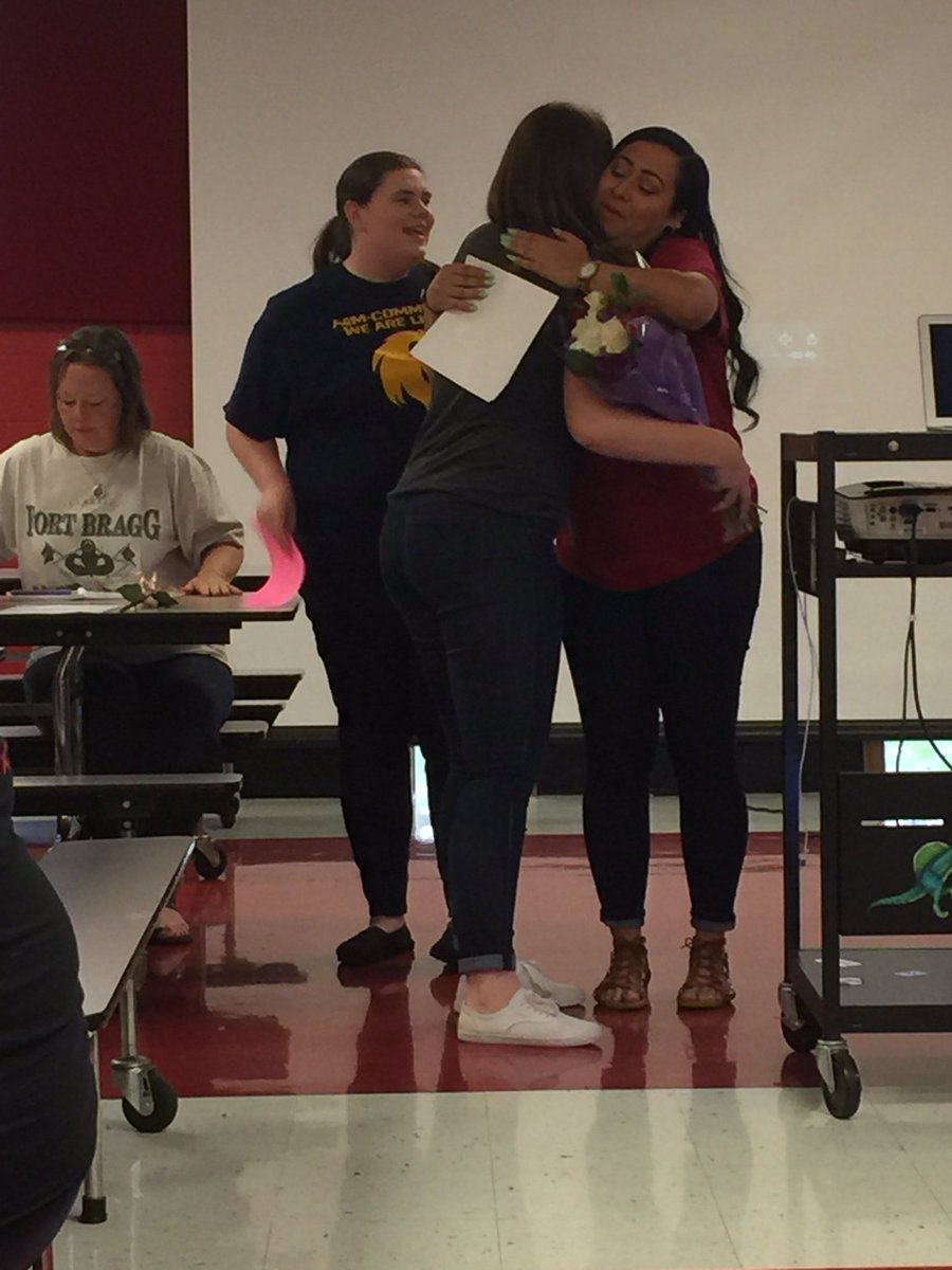 Our 2017 Red Apple Teacher Award Nominee, Shannon Southward for Excellence in first year teaching! #risdgreatness