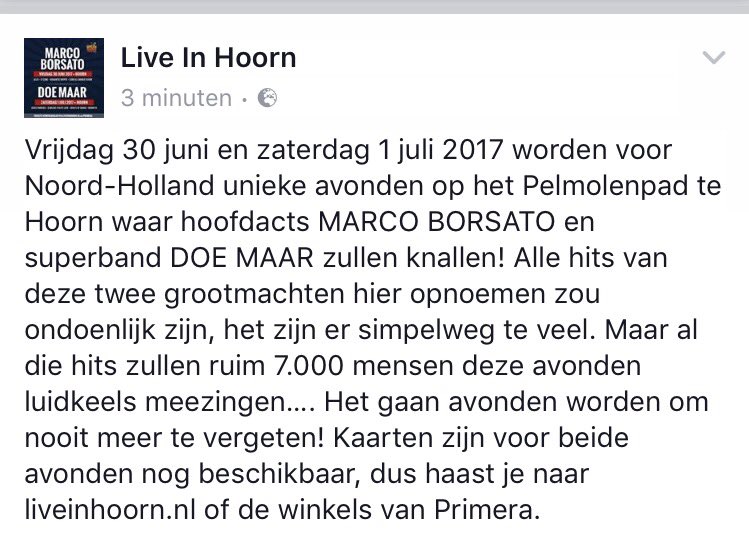 Live in Hoorn (@liveinhoorn) on Twitter photo 