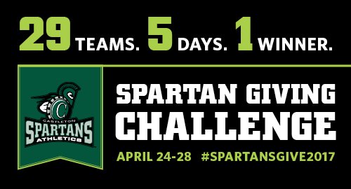 CastletonShield's tweet photo. Are you ready? #SpartansGive2017 https://t.co/5owosojqn7 https://t.co/Iq6Cd1MCF5