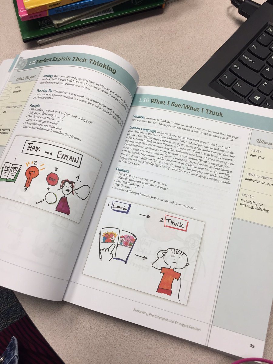 khoov78's tweet image. Love using the #readingstrategies book to guide lessons in k-2!  @JSerravallo #wzrdpd