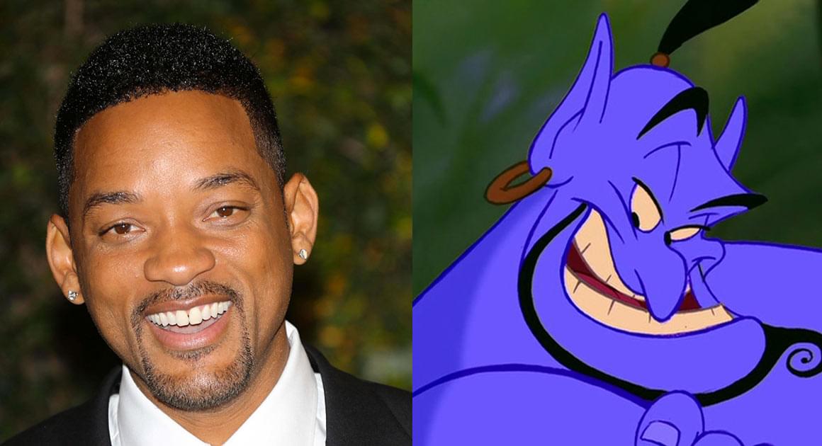 Ο Will Smith ως το Τζίνι του Aladdin 