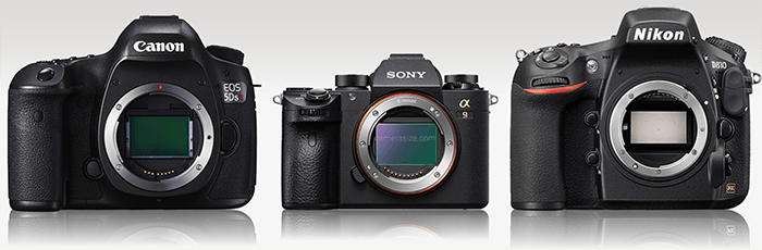 SonyAlpha_Blog's tweet image. Sony A9 Größenvergleich mit Canon und Nikon Kameras sonyalpha-blog.com/sony-a9-groess…