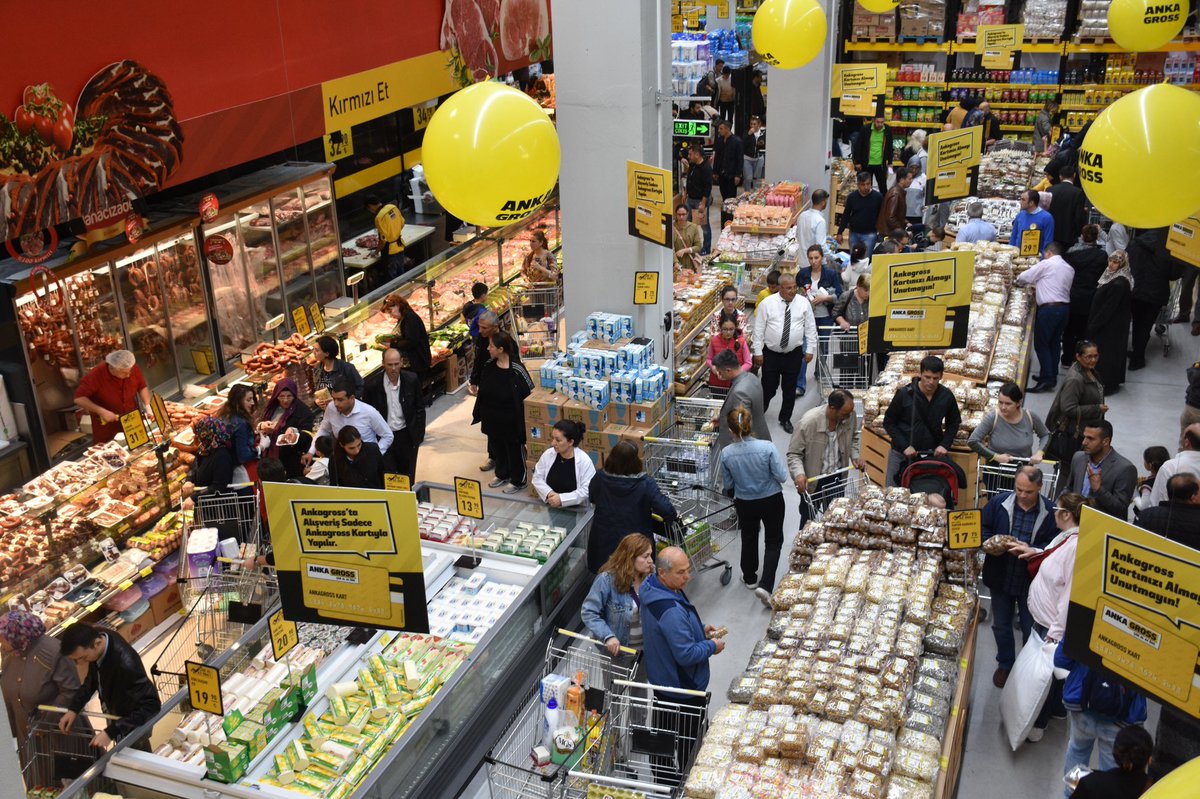 Altunbilekler'in yeni markası ANKAGROSS'un ikincisi Eryaman'da açıldı. #altunbilekler #ankagross #perakende