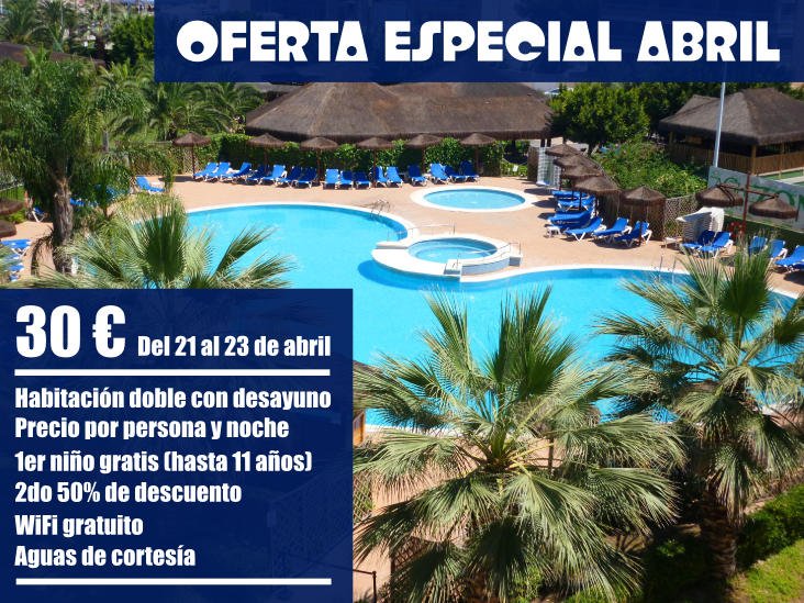 OFERTA ESPECIAL ABRIL
Puede realizar la reserva en aghcanet.com, en reservas@aghcanet.com o en el teléfono 96 269 85 58