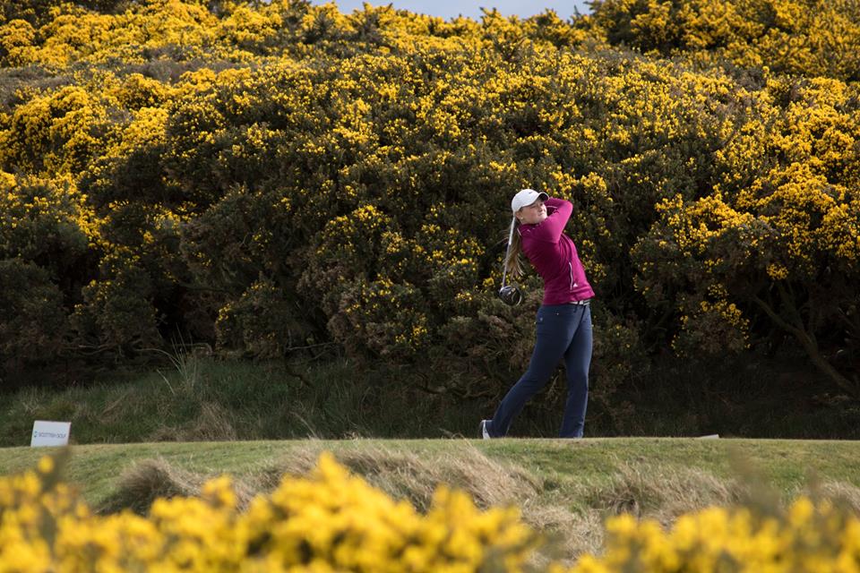 ScotGirlsGolf's tweet photo. @Scottishgolf's top junior @shannonmcwiliam finishes T2 at #Scottish u18s Girls' Open @montrosegolflin https://t.co/iJWlC9jjgT