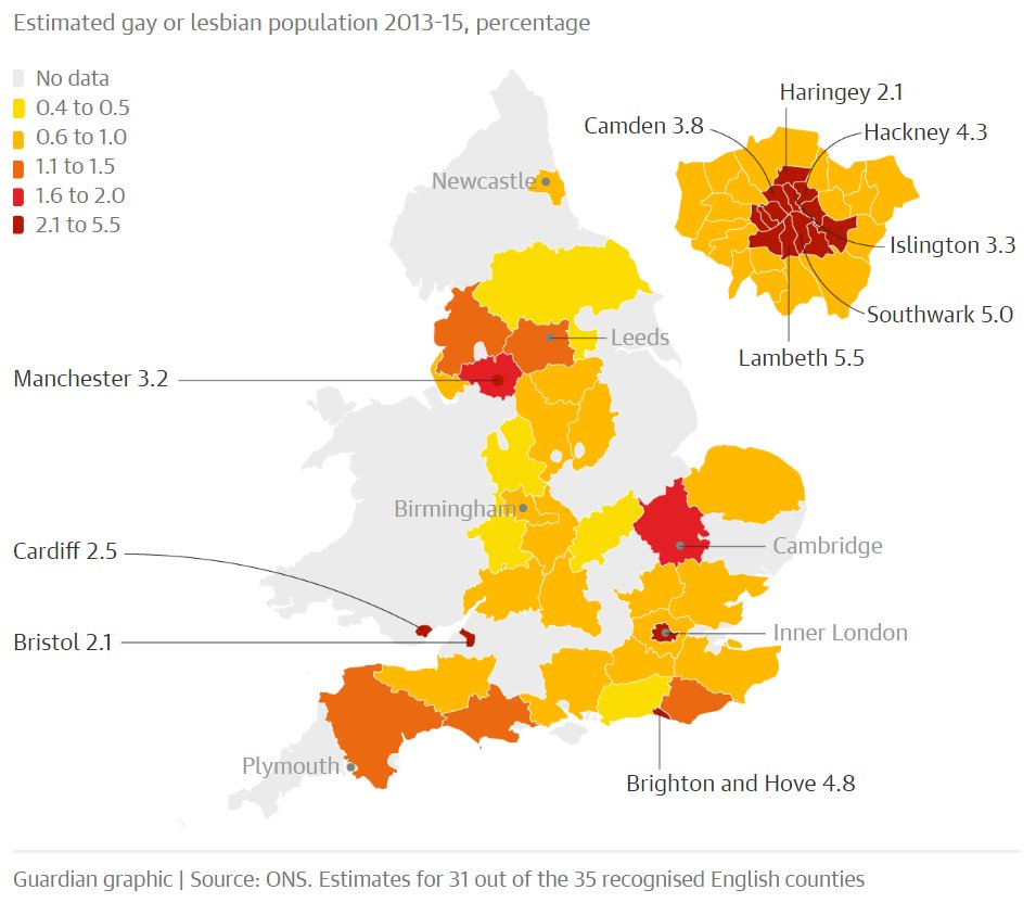 Rainbow Demography Brighton's Gay Population