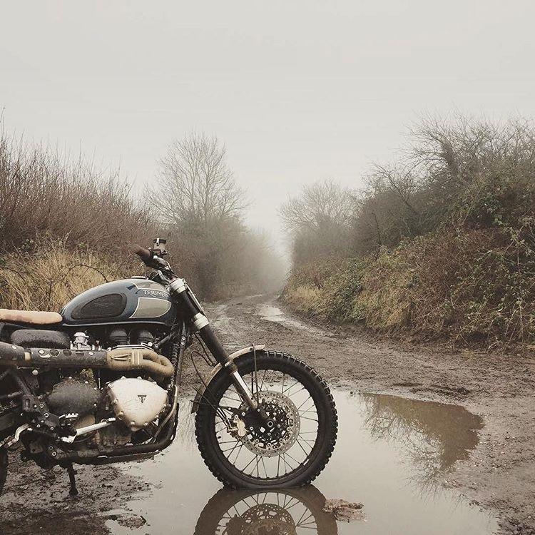 UKTriumph's tweet photo. Taking the road less traveled... https://t.co/gAbTlgPuSR