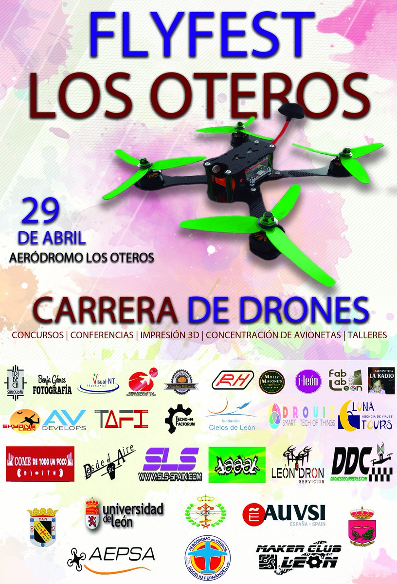 TecnoFactorum's tweet photo. @TecnoFactorum patrocinara el área de #Impresión3D en el FlyFest los Oteros el proximo 29 de Abril #LeonEsp
+Info:
https://t.co/YteW5QdPqs https://t.co/y13VNb2TYu