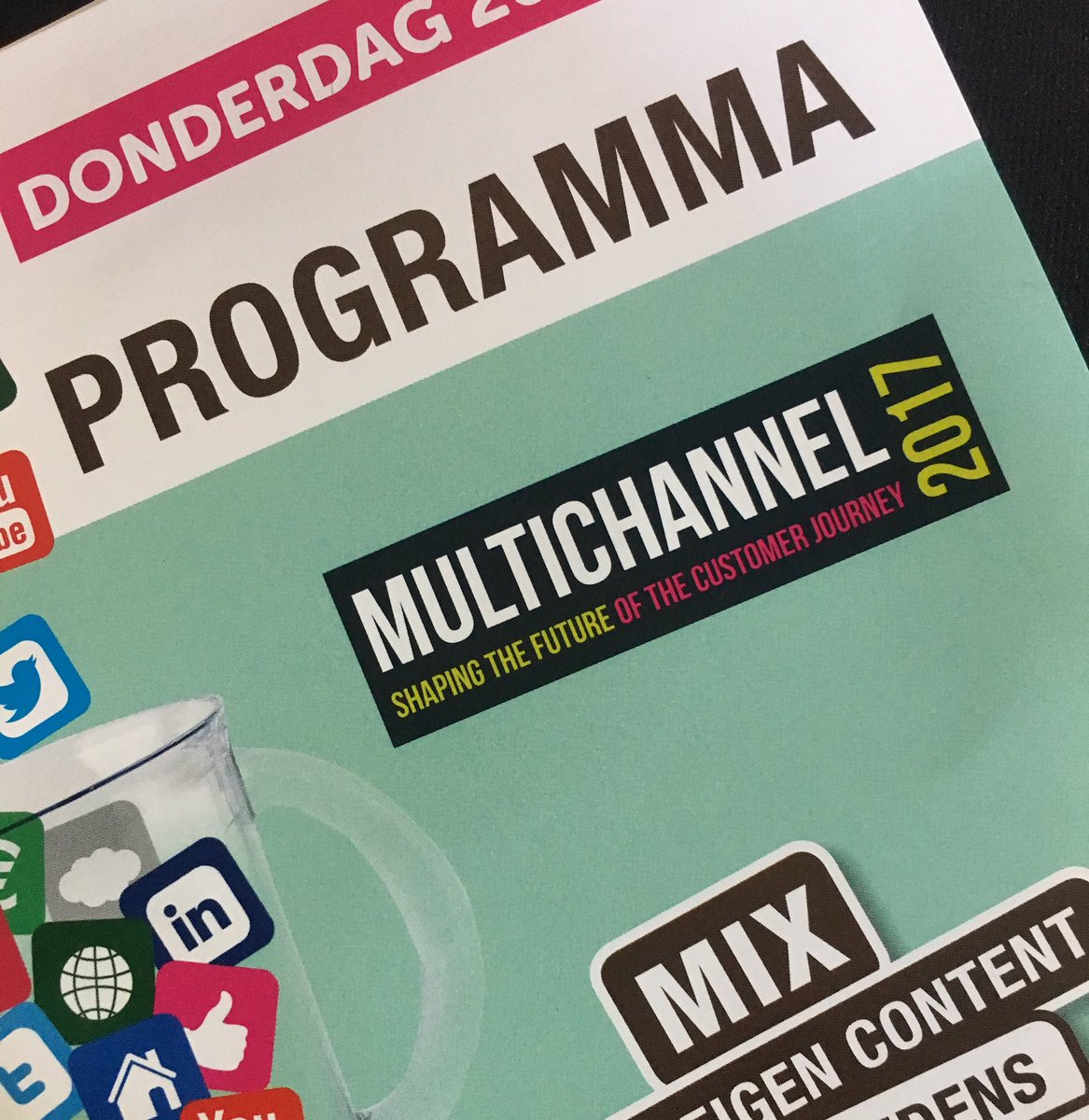 Vandaag zijn Hans-Willem en Anne nieuwe kennis en inspiratie aan het opdoen op @multichannel_nl #MC17