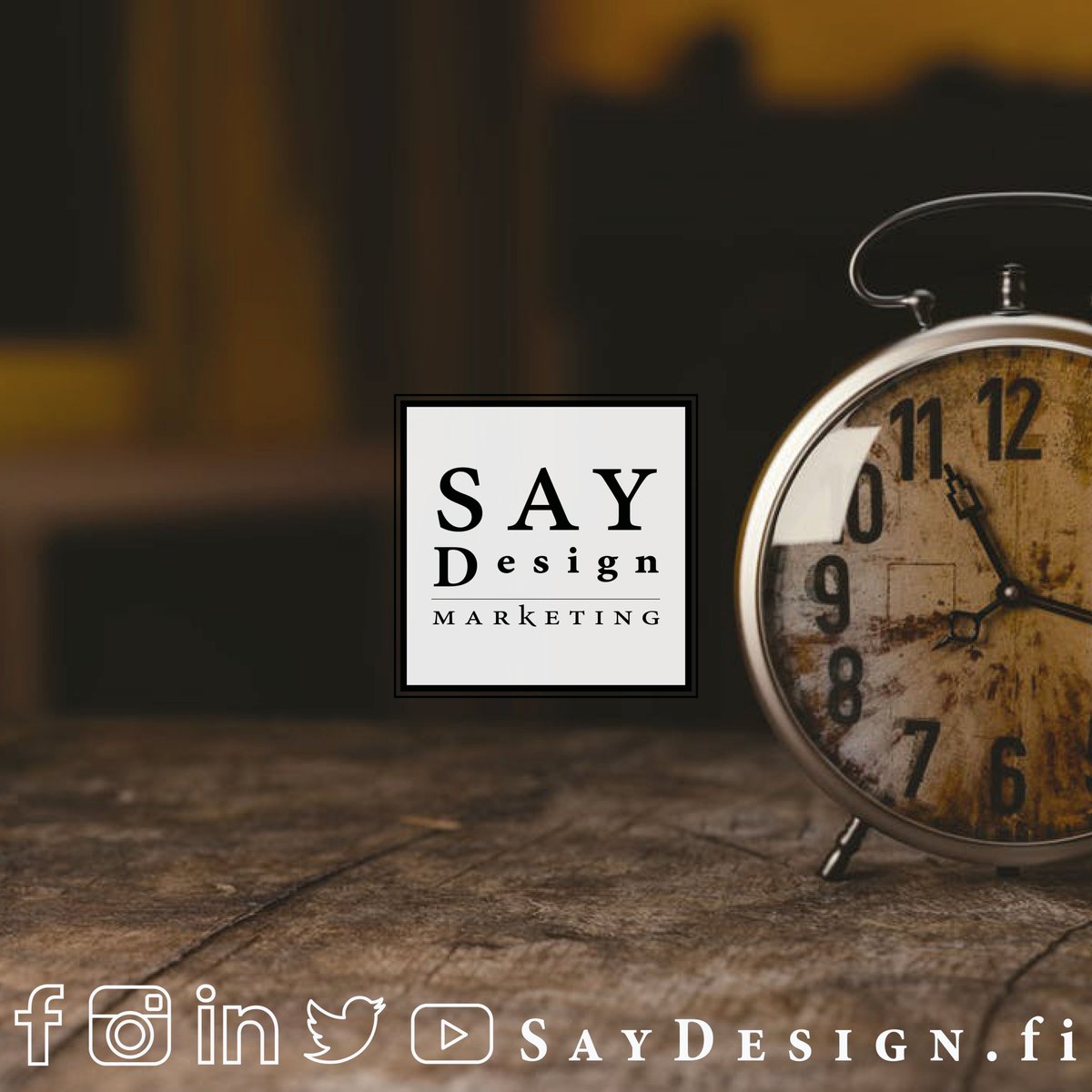 saydesignfi's tweet photo. Kuinka hallitset ajankäyttöäsi? SayDesign blogissa ajatuksia yksinyrittäjyydestä ja ajanhallinnasta.

#Ajanhallinta #Yrittäjyys https://t.co/0rQH9MoxXA