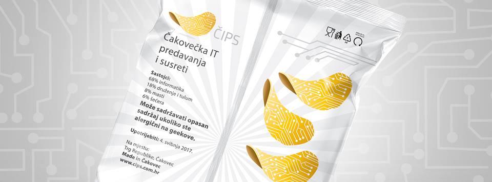 Cips_IT's tweet photo. Malo čipova, malo čipsa, puno zanimljivih predavanja. Vidimo se 4.5. u Čakovcu? https://t.co/8FbSI3BGZY