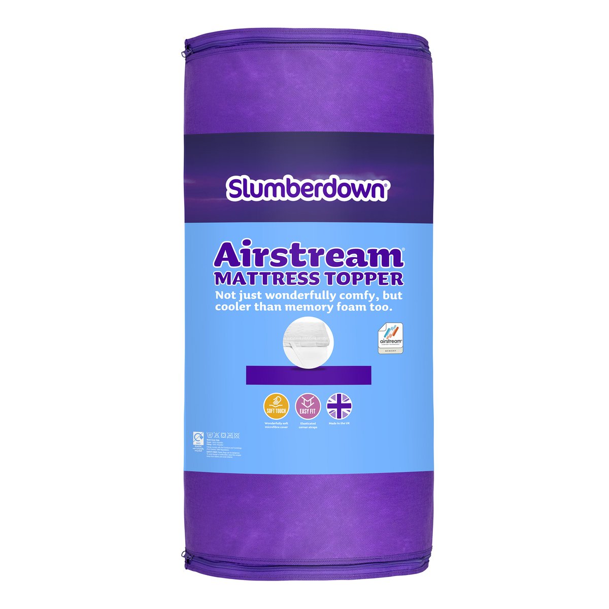 Our Airstream Topper is amazingly comfy &amp; cooler than memory foam. Available with fab #discounts at <a href="/Argos_Online/">Argos</a> bit.ly/2oStphM