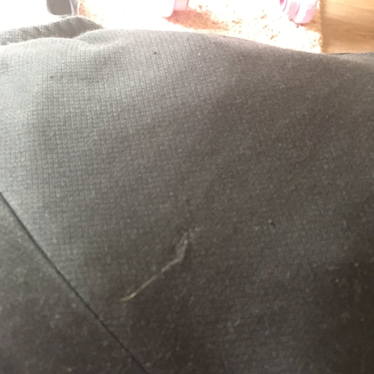 Jenniferann25's tweet photo. @adidas not the quality I was hoping for when I bought these for my husband, only bought in January and worn lounging in the house! https://t.co/a8jSaaLXg0