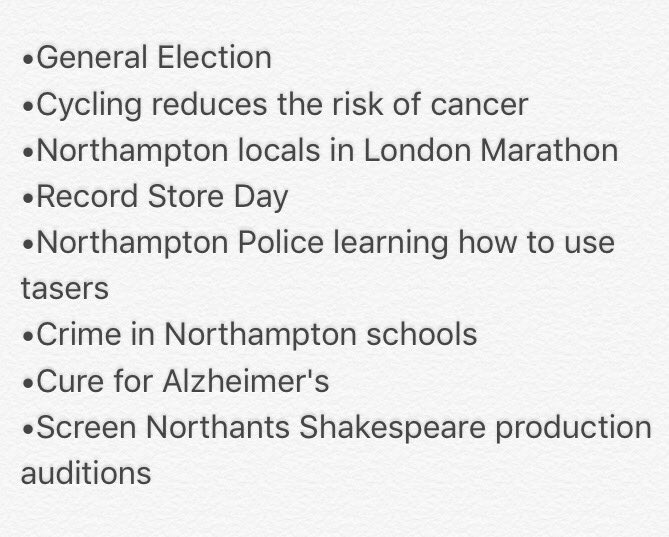 NewsUon's tweet photo. On today's programmes you can catch all of these stories, and more to come soon #uonnews https://t.co/dcwrAepQBu