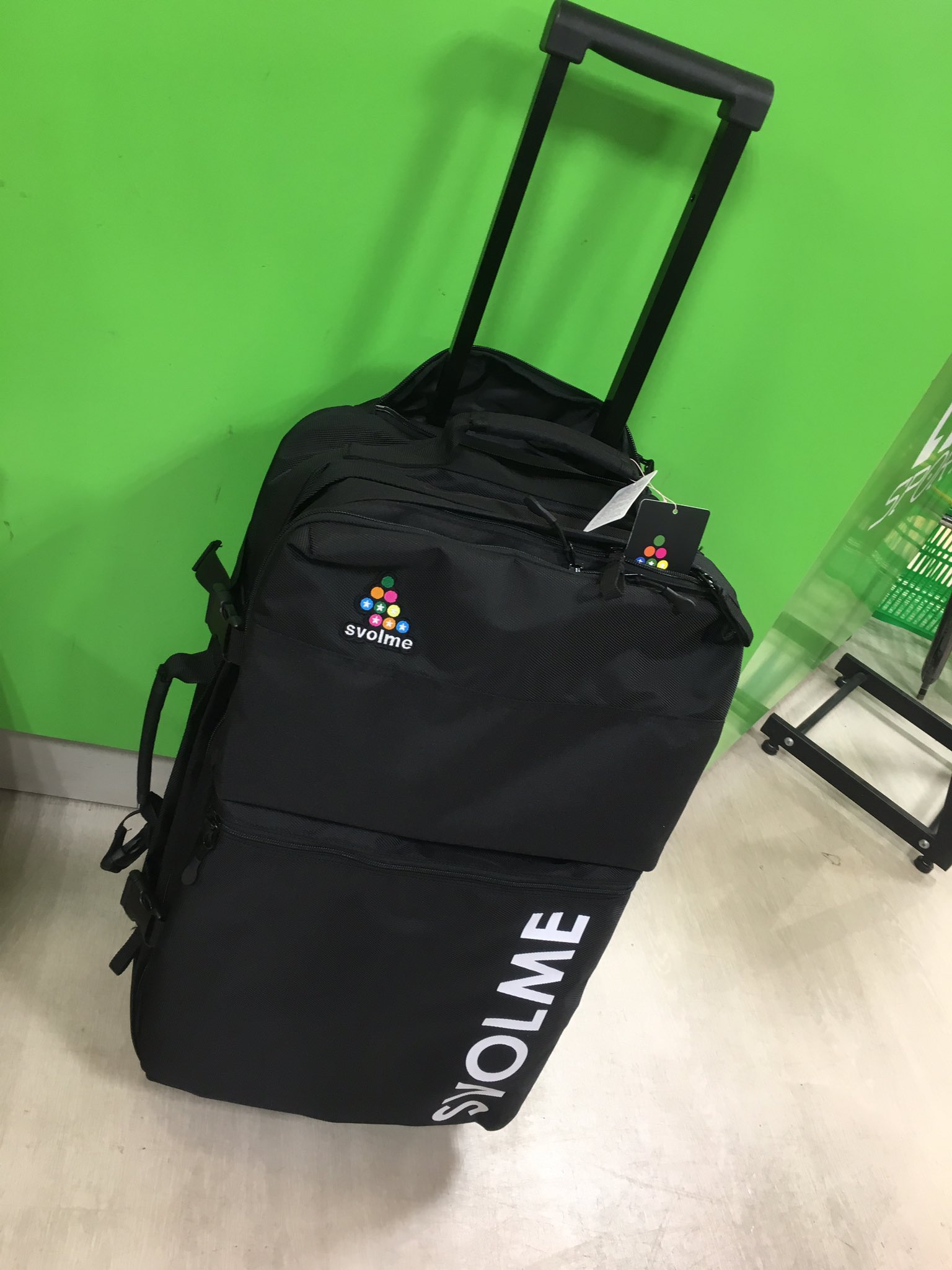 SVOLME 3WAYキャリーバッグ 121-60081 ブラック SVOLME 3WAYキャリー