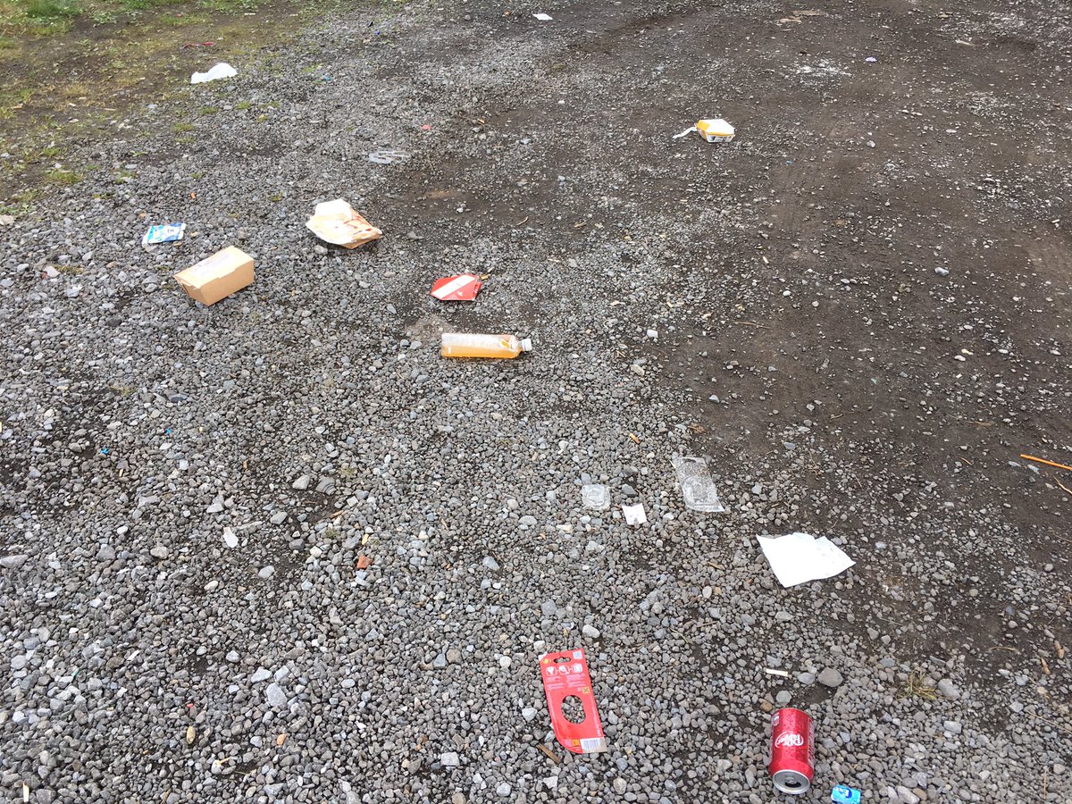 BPsportscamp's tweet photo. Gone to take the children down the ball court, the mess here is disgusting.A regular problem that needs to be sorted asap @CarmsCouncil https://t.co/pnq1apkckJ