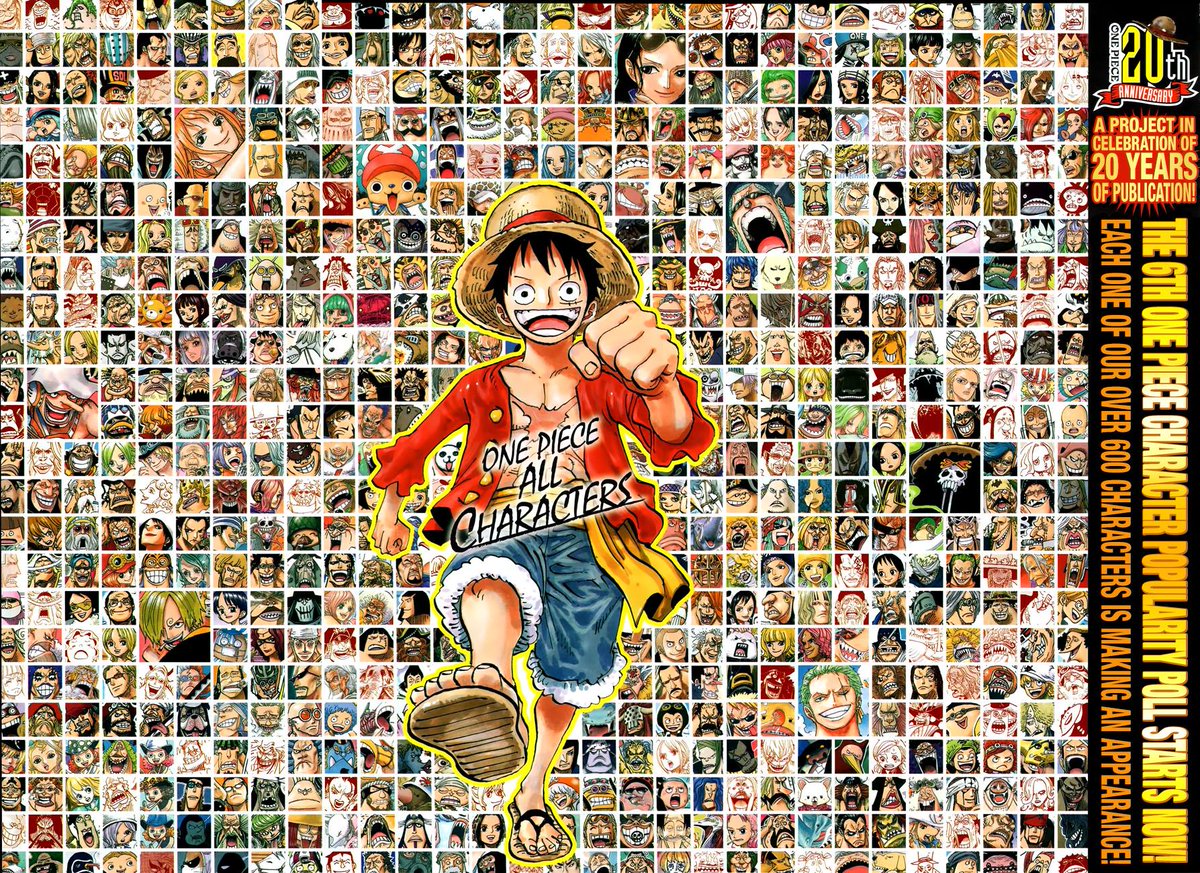 Patrick Tran th Anniversary One Piece Op Ftw Op Onepiece Luffy Robin Sanji Zoro Nami Brook Chopper Usopp Franky T Co S6uxz1pzsa
