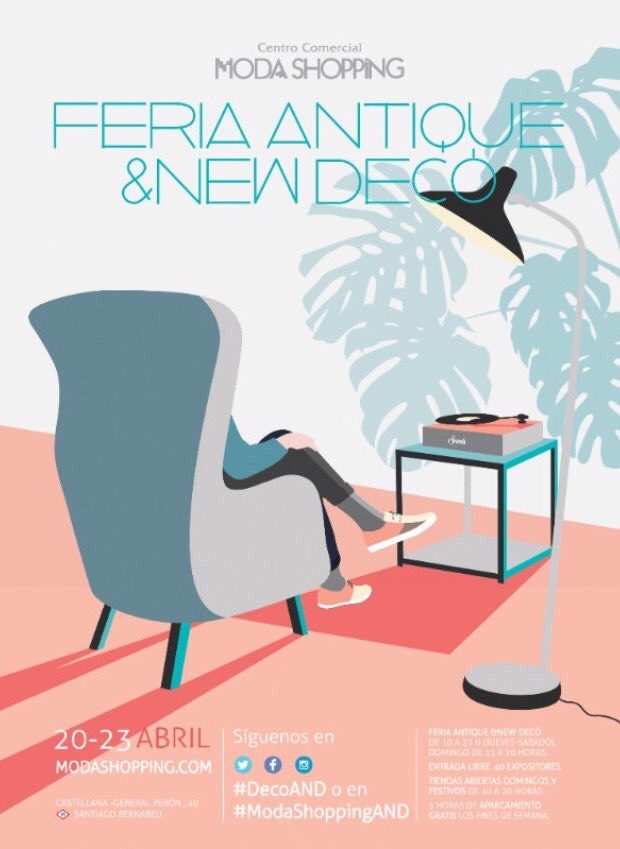 PolixenaM's tweet photo. #FelizJueves nueva edición de @AntiqueNewDeco en @Moda_Shopping @Nuevo_Estilo @Pro_Azca #DecoAND #ModaShoppingDECO #Feria #Deco #Madrid. https://t.co/lNZUuPiOV7