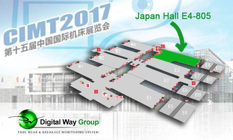 DigitalWayGroup's tweet image. See you at the show #cimt2017 #wattpilote #toolmonitoring